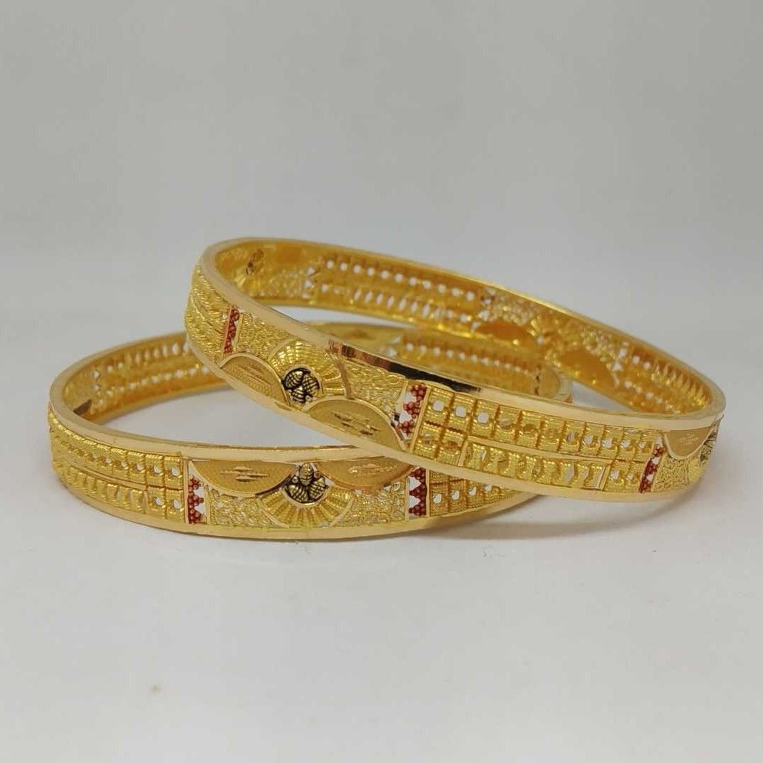 22 KT GOLD CULCUTTI BANGLE