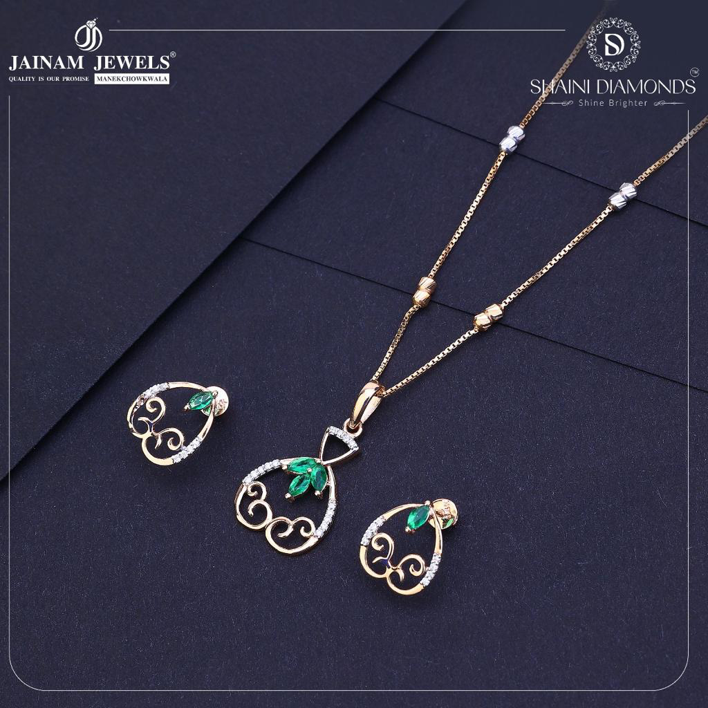 Heartdrop pendant Set