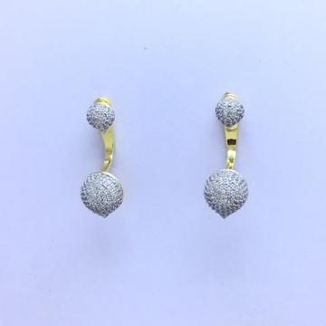 fancy gold earrings by 