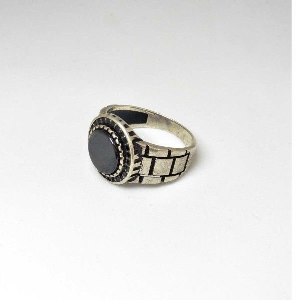 925 Sterling Silver Oxides Gents Ring