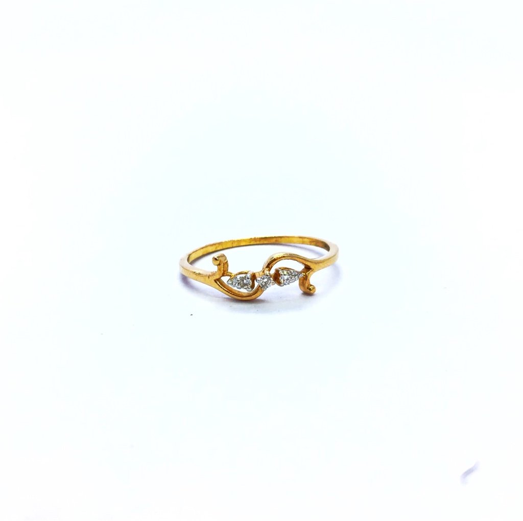 Elegant Woman Simple 18K Pure Gold Carved Rose Flower Ring Anniversary Gift  - Walmart.com