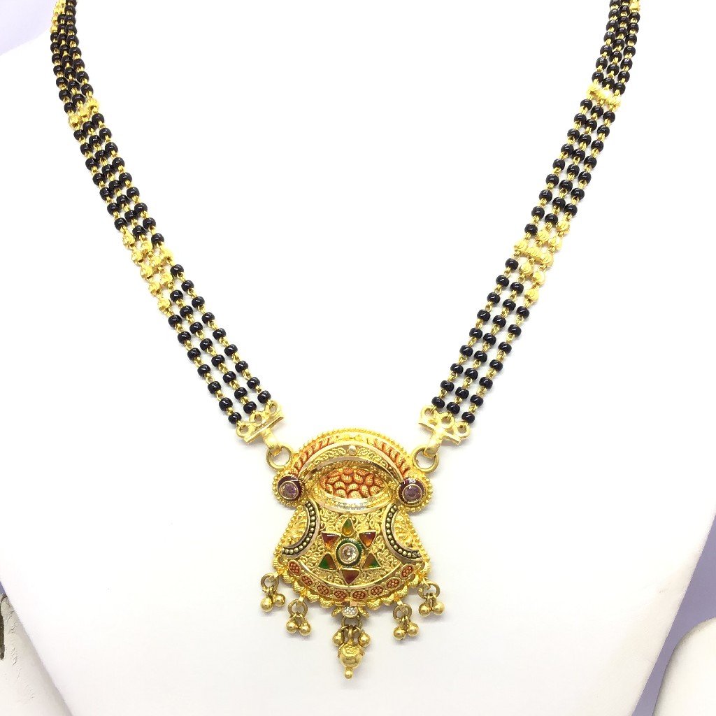 KALKATTI FANCY GOLD MANGALSUTRA