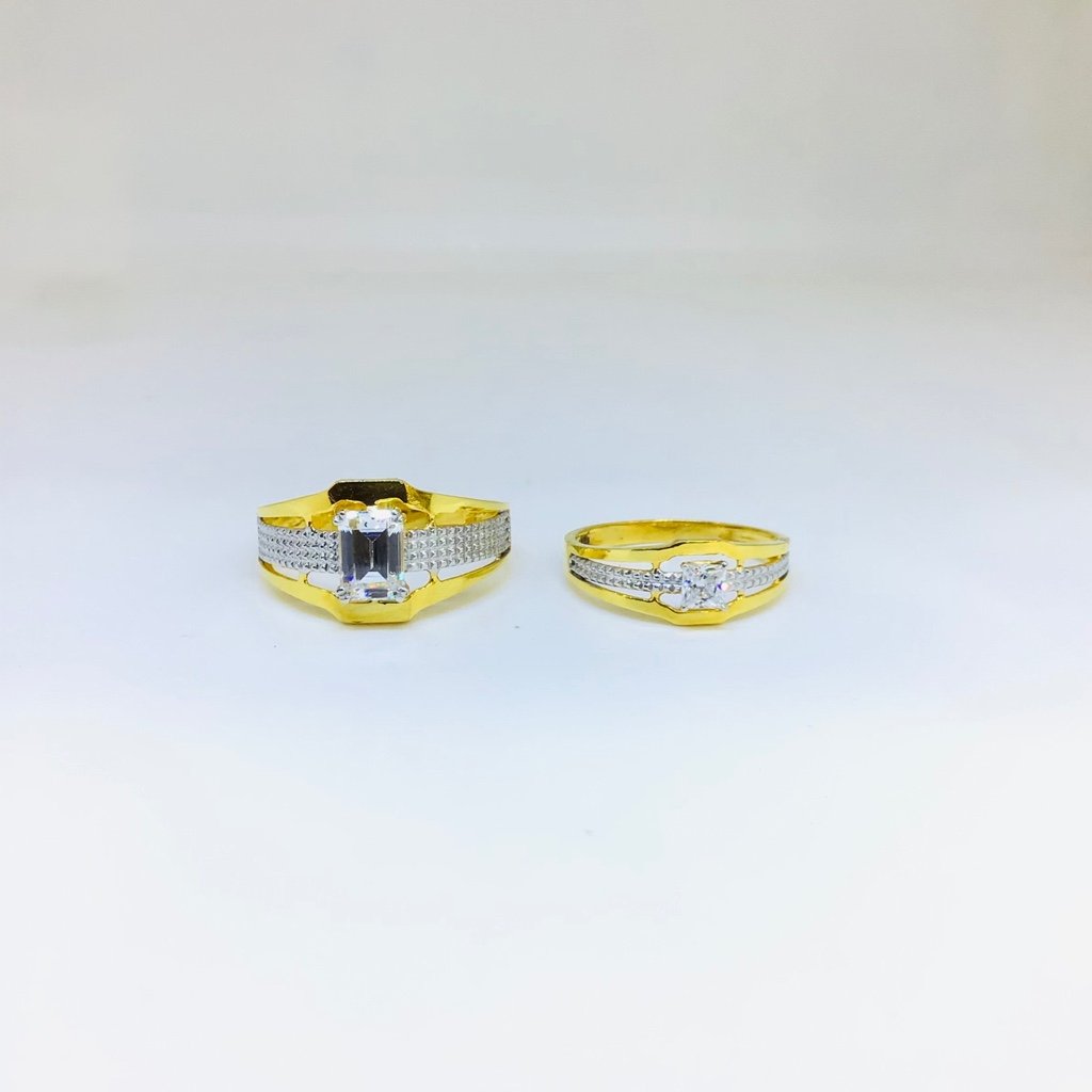 DESIGNING FANCY GOLD COUPLE RINGS