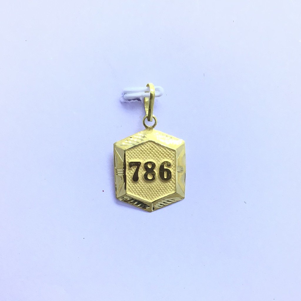 786 BRANDED FANCY PENDANT