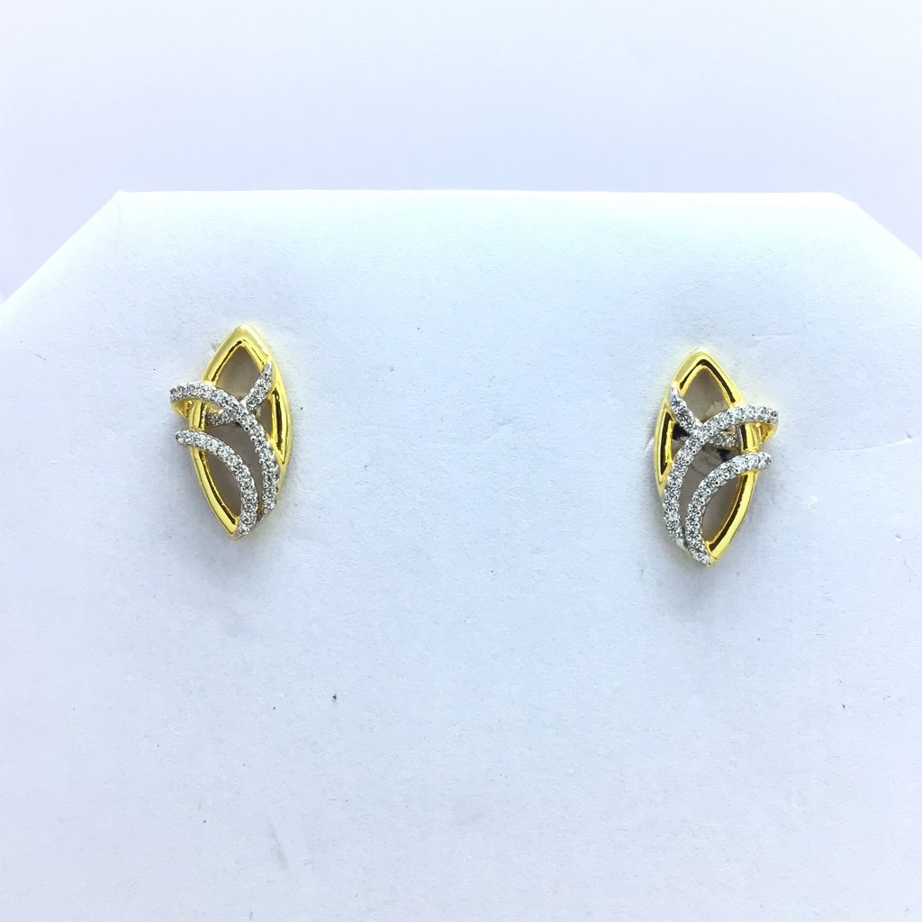 new branded gold earrings