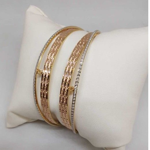 22 KT gold Bangles