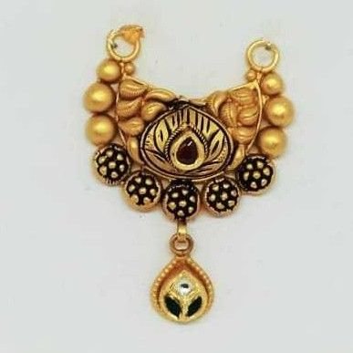 22 KT Gold Antique Pendant