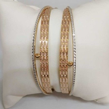 22 KT gold Bangles