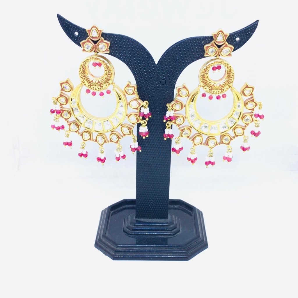 Golden Fancy Gold Plated Earings at Rs 150/pair in Mumbai | ID:  2851570685873