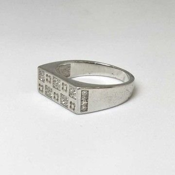 925 Sterling Silver Casual Gents Ring