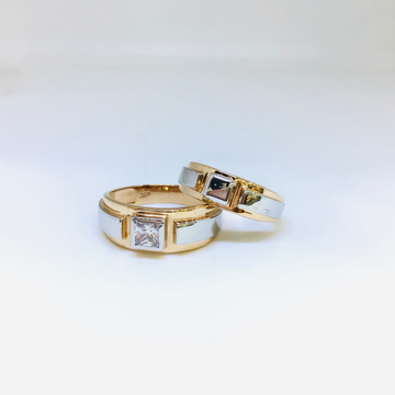 FANCY GOLD COUPLE RINGS by 